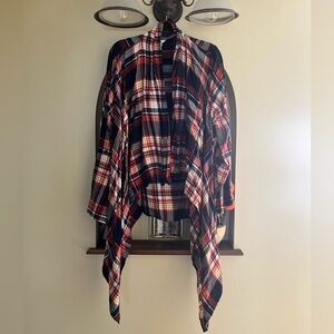 Cato flannel cardigan